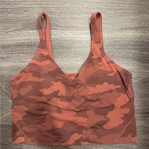 Lululemon pink camo align tank